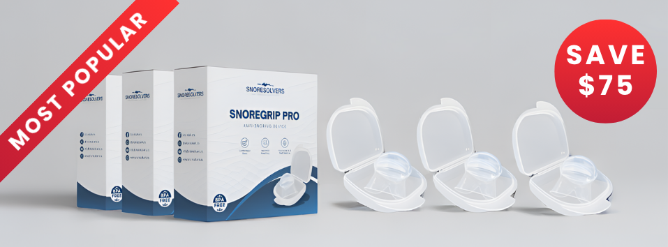 3x Snoregrip Pro & Save $75