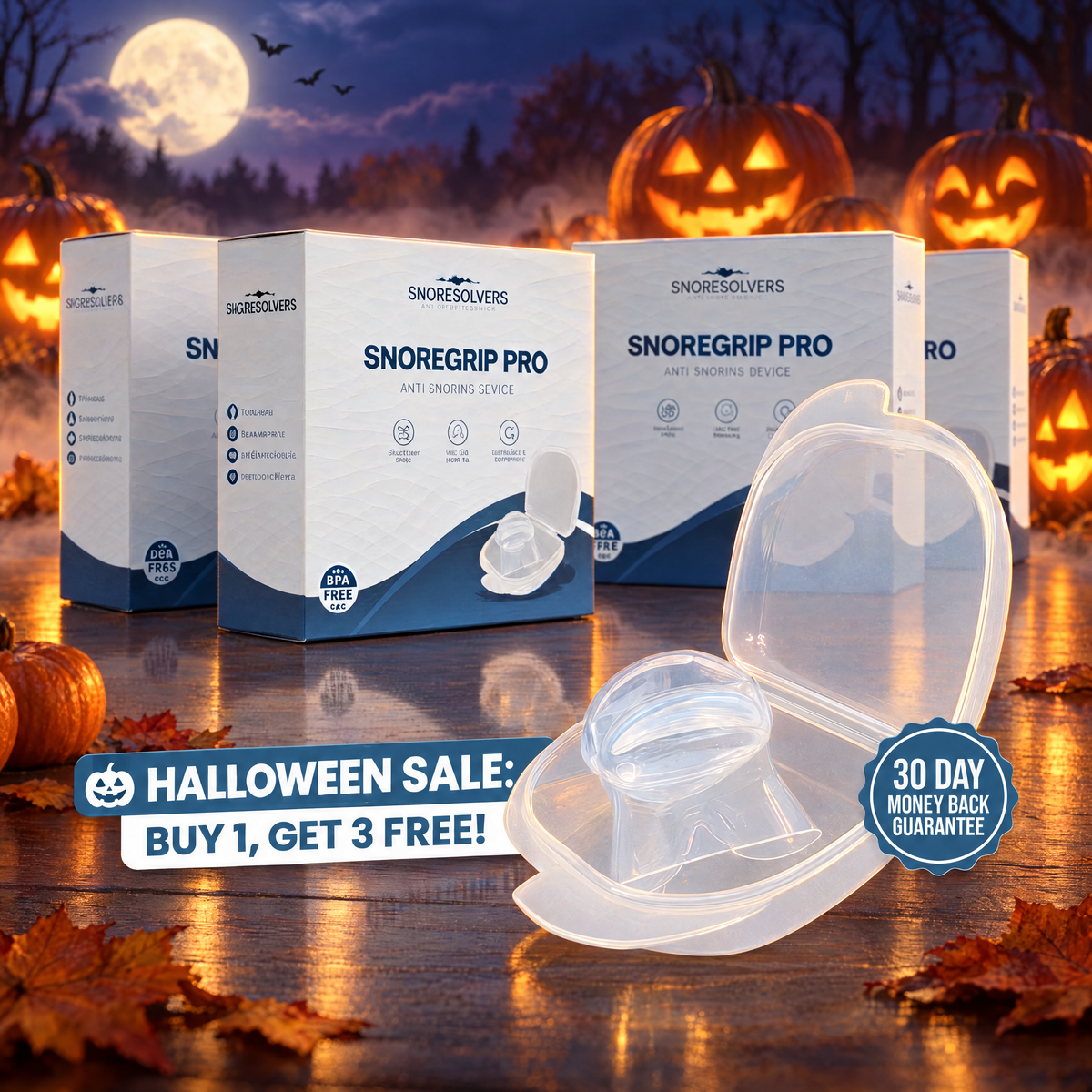 SnoreGrip Pro – Alivio instantáneo contra los ronquidos