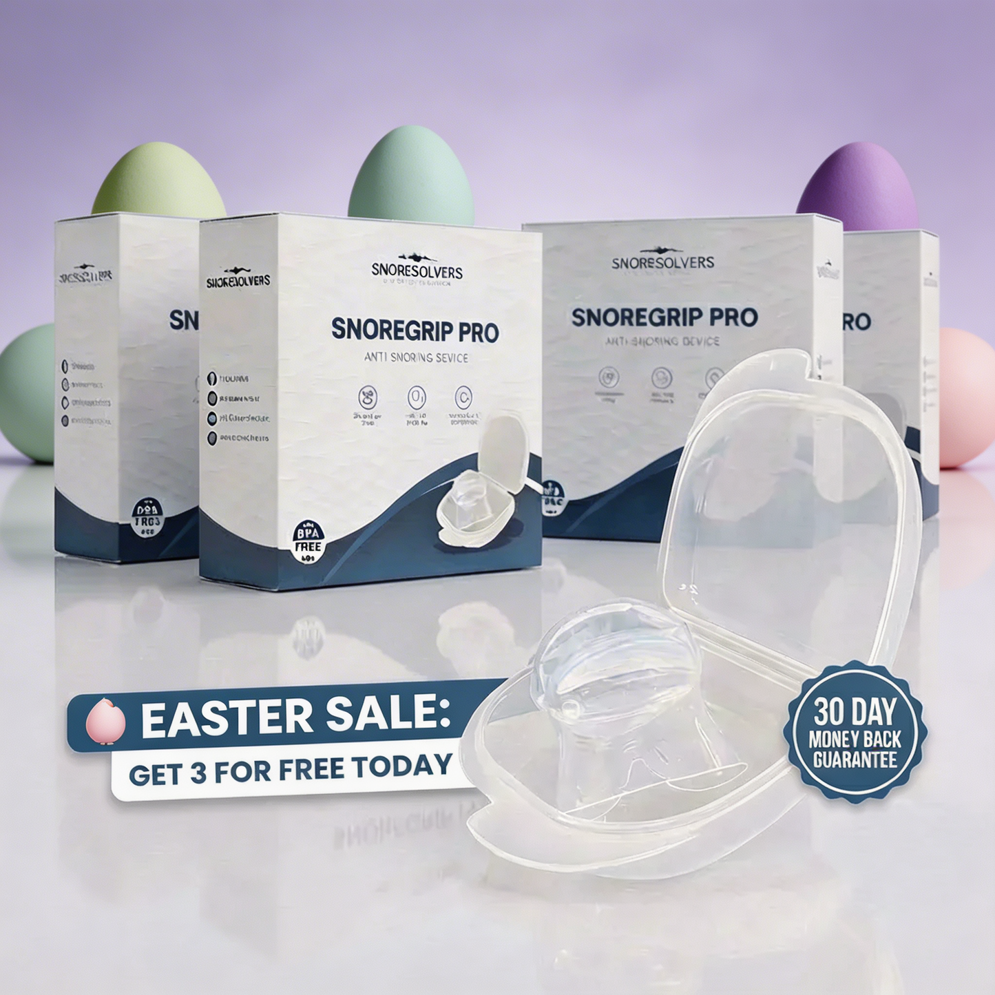 SnoreGrip Pro – Instant Snoring Relief