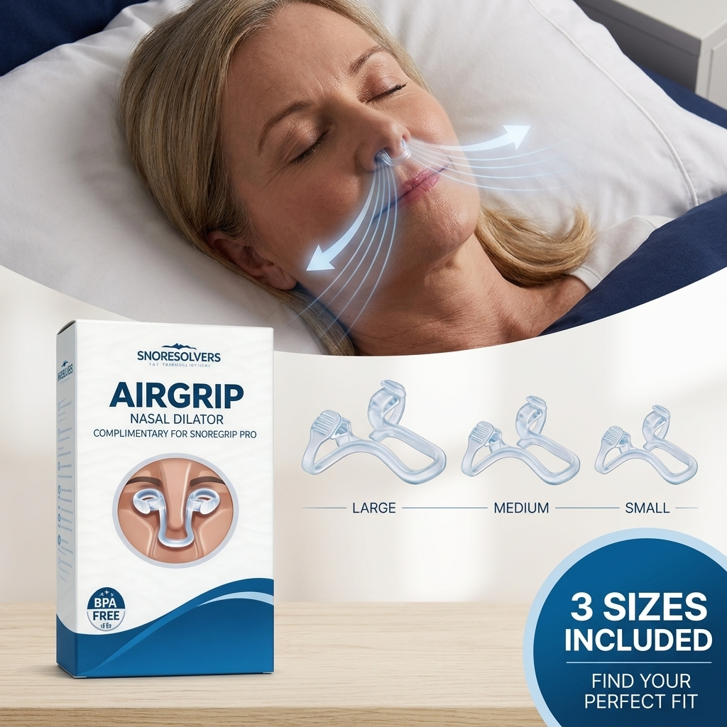 AirGrip - Nasal Complimentary For Snoregrip