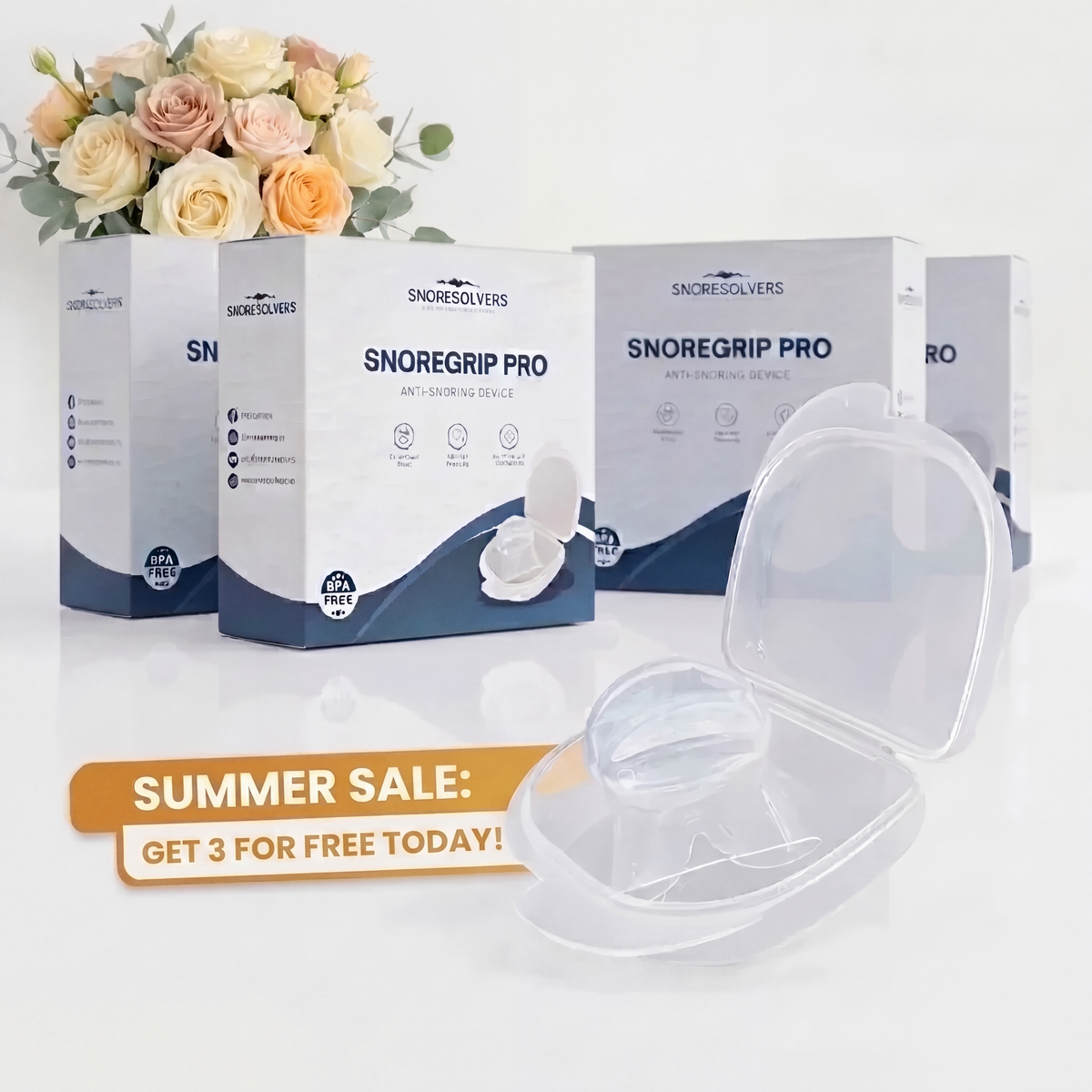 SnoreGrip Pro – Instant Snoring Relief