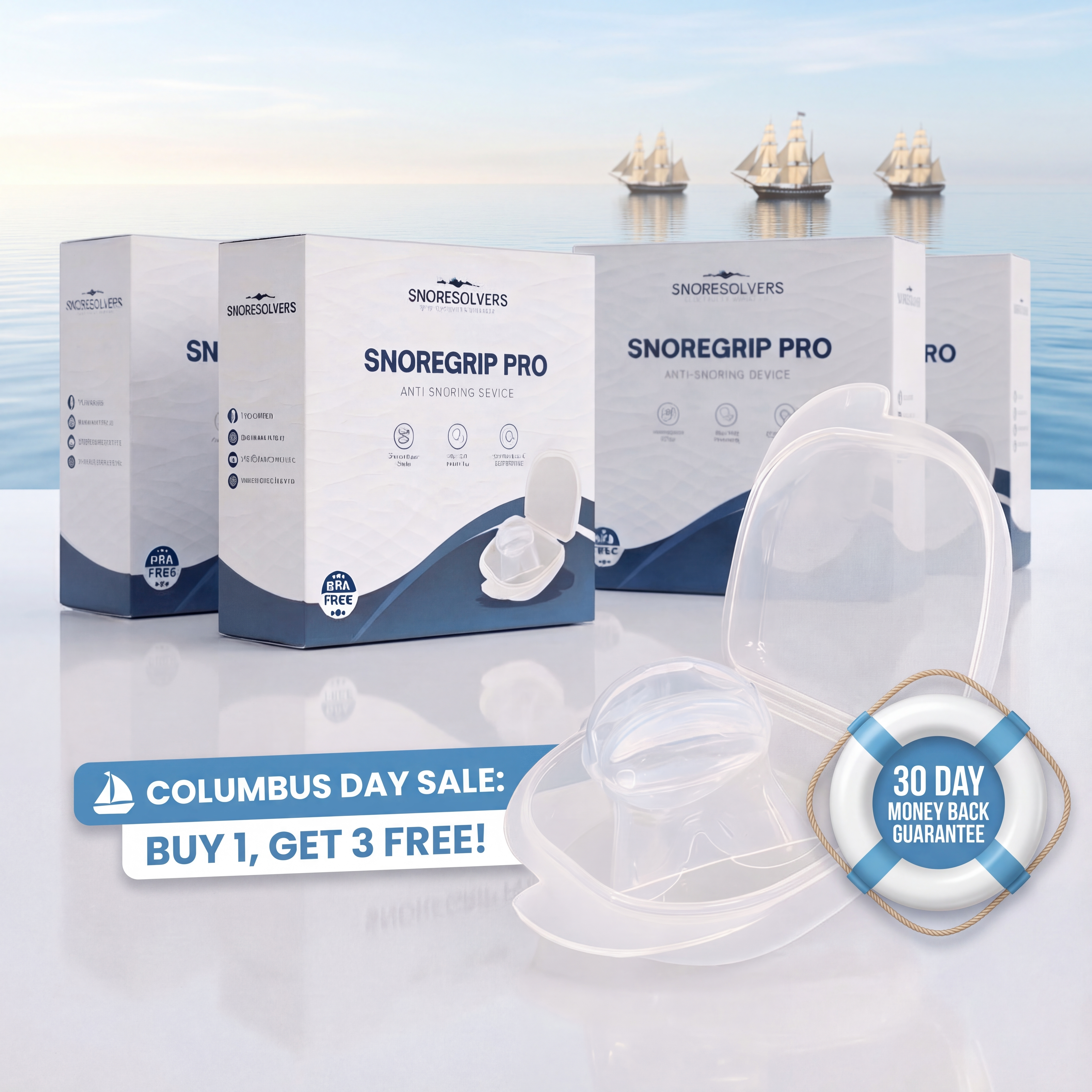 SnoreGrip Pro – Instant Snoring Relief – SnoreSolvers