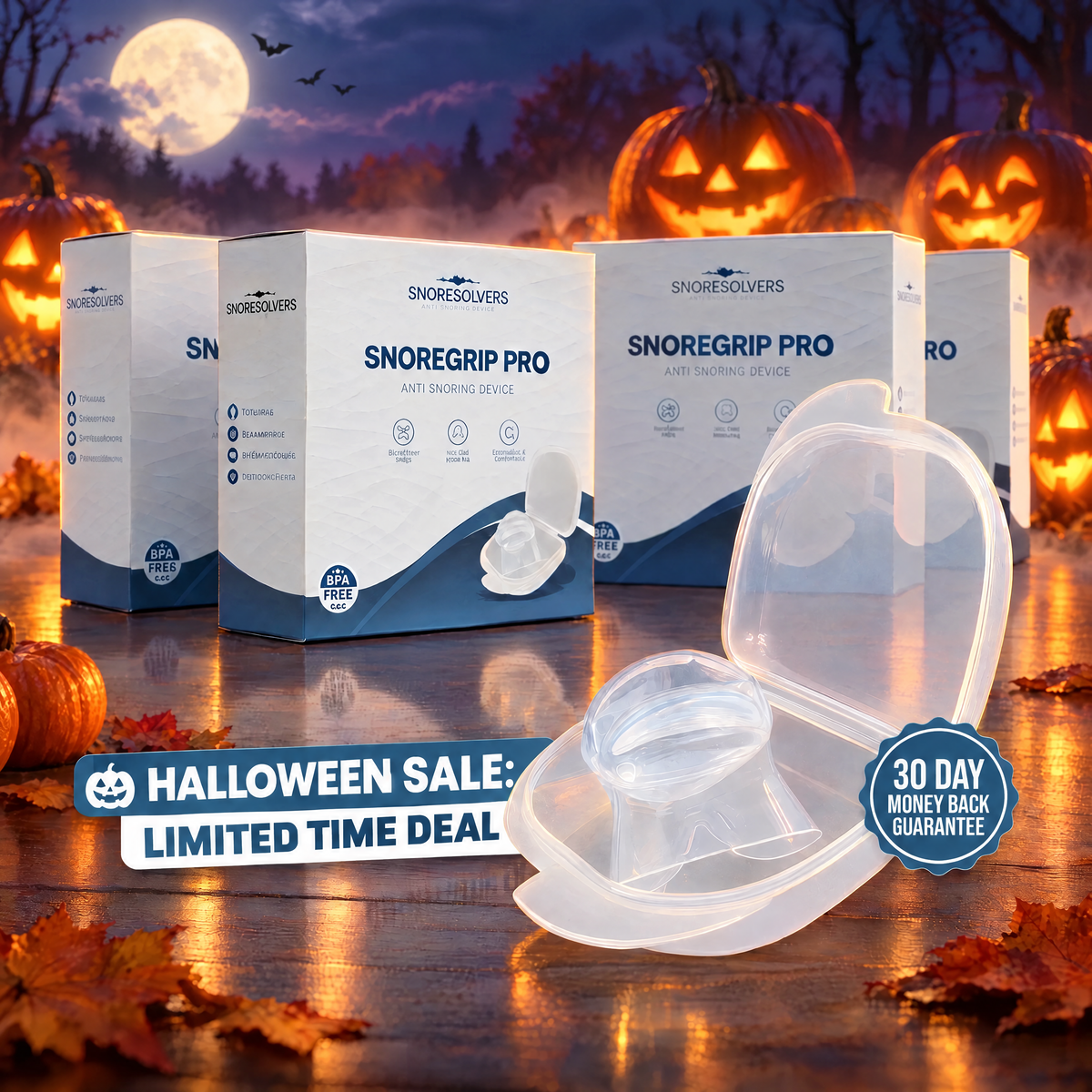 SnoreGrip Pro – Alivio instantáneo contra los ronquidos