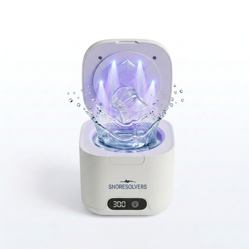 Automatic Ultrasonic UV Cleaner for SnoreGrip Pro (Replacement for warranty only)